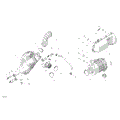 ENGINE - AIR INTAKE - 2026 CAN AM DEFENDER MAX HD7 DPS - DARK WILDLAND CAMO - 62" WIDTH
