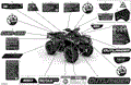 BODY - DECALS - 2022 CAN AM OUTLANDER MAX 650 EFI XT