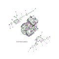 ENGINE: MOUNTING & LONG BLOCK - 2015 POLARIS HAWKEYE 325 2X4