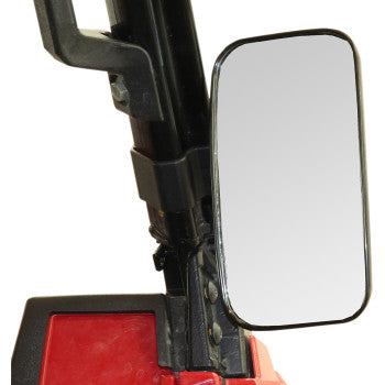 Polaris Pro Fit - Basic - Side View Mirror - Rectangle Black by Seizmik