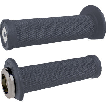 ATV Ruffian 2.1 Lock-On Grips PWC Graphite Silver by Odi