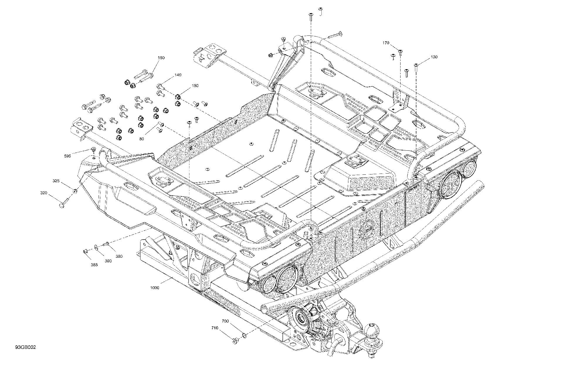 An Image of a Genuine Can-Am Parts Schematic Diagram showing the schematic - MISCELLANEOUS - OPTIONS