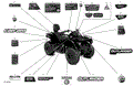 BODY - DECALS - 2022 CAN AM OUTLANDER MAX 570 EFI - (2)