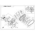 CVT CASE ASSY. - 2019 CFMOTO CFORCE 400