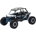 Polaris RZR XP 4 Turbo EPS Rock Crawler 1:18 Scale White Lightning by New Ray Toys