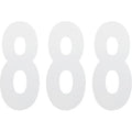 FX Number 8 White 8" by Factory Effex