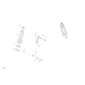 SUSPENSION - REAR SHOCKS - 2025 CAN AM DEFENDER HD7 DPS - COMPASS GREEN - 62" WIDTH CALI