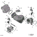 AIR INTAKE MANIFOLD AND THROTTLE BODY - HD10 - 2016 CAN AM DEFENDER