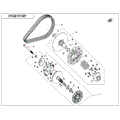 CLUTCH & CVT ASSY. - 2021 CFMOTO UFORCE 600