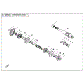 TRANSMISSION ASSY (1) - 2018 CFMOTO UFORCE 500