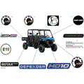 BODY - DECALS - 2023 CAN AM DEFENDER MAX HD10 DPS
