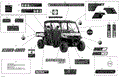 DECALS - HD10 - XT - 2019 CAN AM DEFENDER MAX HD10