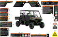 BODY - WARNING DECALS - 2025 CAN AM DEFENDER MAX HD10 XT - WILDLAND CAMO - 64" WIDTH