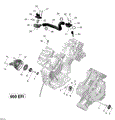 ENGINE COOLING _27R1517 - 2015 CAN AM OUTLANDER 6X6 650 EFI