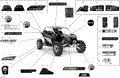 BODY - DECALS - 2021 CAN AM MAVERICK TURBO RR X MR