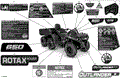BODY - DECALS - 2022 CAN AM OUTLANDER MAX 6X6 650 EFI DPS