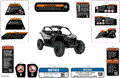 BODY - WARNING DECALS - 2023 CAN AM MAVERICK TURBO RR DS