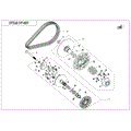 CLUTCH & CVT ASSY - 2025 CFMOTO UFORCE 600