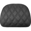 Indian Sissy Bar Pad - Black - Lattice Stitch by Saddlemen