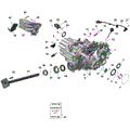 ROTAX - GEARBOX ASSY AND DRIVE SHAFT - 2026 CAN AM DEFENDER MAX HD11 X MR - DARK WILDLAND CAMO - 65" WIDTH