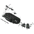 ROTAX - AIR INTAKE MANIFOLD AND THROTTLE BODY - 2026 CAN AM DEFENDER HD11 X MR - LOFT GREEN SATIN - 65" WIDTH