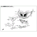 FRONT PLASTICS 1 - 2021 CFMOTO ZFORCE 500