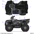 BODY: DECALS - 2020 POLARIS SPORTSMAN 570 EPS