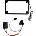 License Plate Frame LED with Tag Light Black SXS by Custom Dynamics