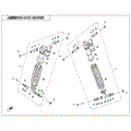 REAR SHOCK ABSORBER (GAS) - 2022 CFMOTO CFORCE 800 XC