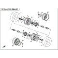 FRONT WHEEL ASSY - 2016 CFMOTO CFORCE 400