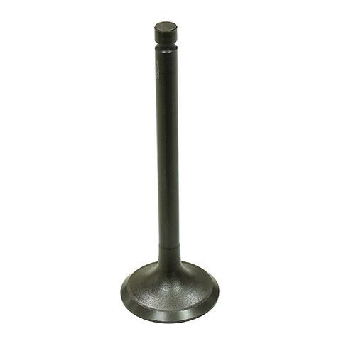 The Yamaha UTV/ATV Exhaust Valve by Bronco features a long cylindrical stem with a flat, rounded end, designed for use in internal combustion engines.