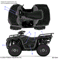 BODY: DECALS GRAPHIC - 2025 POLARIS SPORTSMAN 570 EPS