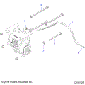 DRIVE TRAIN: GEARCASE MOUNTING REAR - 2025 POLARIS SPORTSMAN TOURING XP 1000