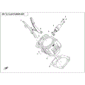 CYLINDER ASSY - 2015 CFMOTO CFORCE 500 HO