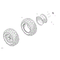 DRIVE - REAR WHEELS - 2022 CAN AM DEFENDER HD9 CAB