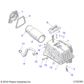 ENGINE: AIR INTAKE - 2020 POLARIS SCRAMBLER XP 1000 55"