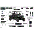 BODY - DECALS - 2021 CAN AM DEFENDER MAX HD10 X MR