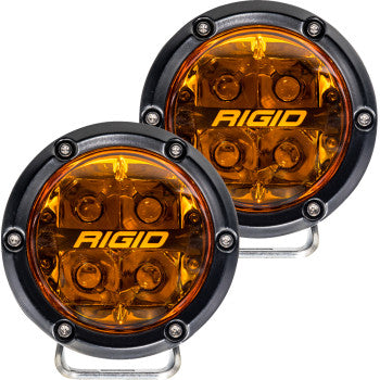 Spotlight 360 Series 4" Amber Lens by Rigid Industries