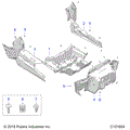 BODY: FLOOR AND ROCKER PANELS - 2021 POLARIS ACE 150 EFI