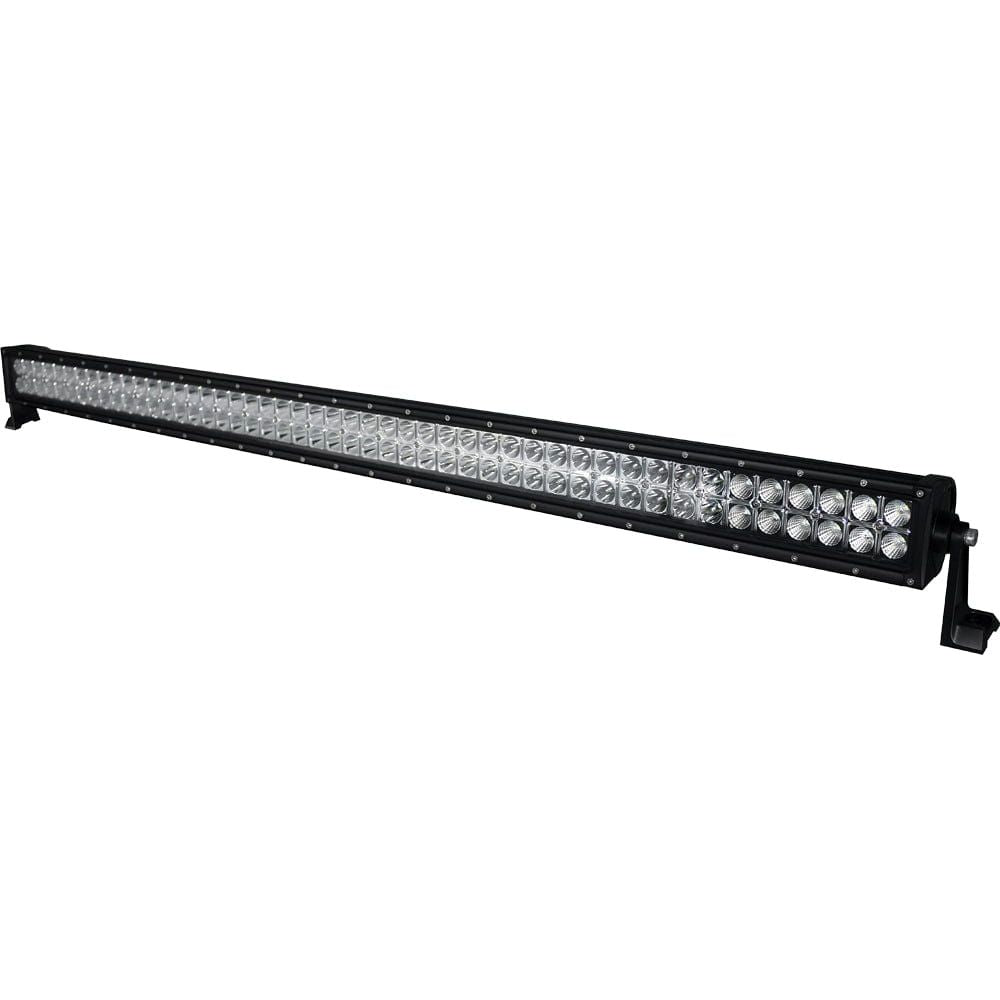 The Led Light Bar 50 by Open Trail is a long, rectangular LED bar featuring multiple rows of combo beam lights in a black metal IP67 waterproof housing, complete with mounting brackets on each end.