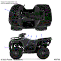 BODY: DECALS GRAPHIC - 2024 POLARIS SPORTSMAN 450 HO 50S