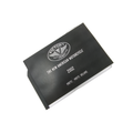 Black owner's manual booklet for 2002 Victory motorcycles with white text and logo on cover.