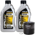 Kawasaki 10W-40 KPO Oil Change Kit - 2-Quart - 2017-2026 Mule SX By Kawasaki