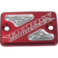 ATV Billet Front Brake Reservoir Cover Red by Works Connection