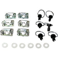 D Ring Kit Black Clips by Cycle Performance Prod.