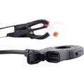 Heated Grip Thumb Switch USB A Charger Black by Koso North America