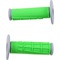 Compound Diamond Half Waffle Grips Green by Moose Offroad