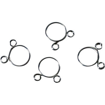 Wire Clamp Refill Kit Silver 4 Pack by All Balls