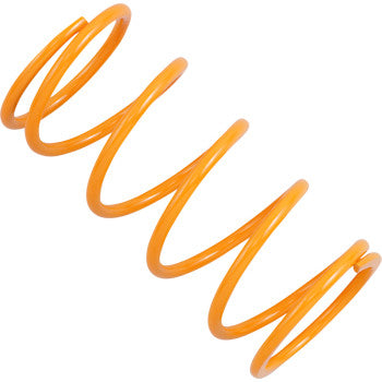 The Primary Spring by Epi is a high tensile chrome silicon coil spring in orange, shown diagonally on a white background—ideal for engagement tuning and maintaining consistent RPM.