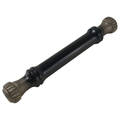 Black metal rear drive shaft with toothed ends and cylindrical central body for CFMOTO ATV models.